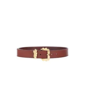 Alberta Ferretti Women Belt Cocoa L INT