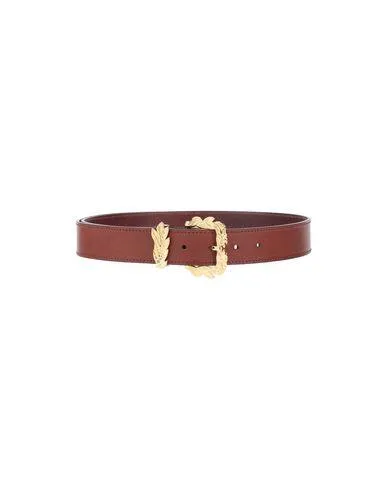 Alberta Ferretti Women Belt Cocoa L INT