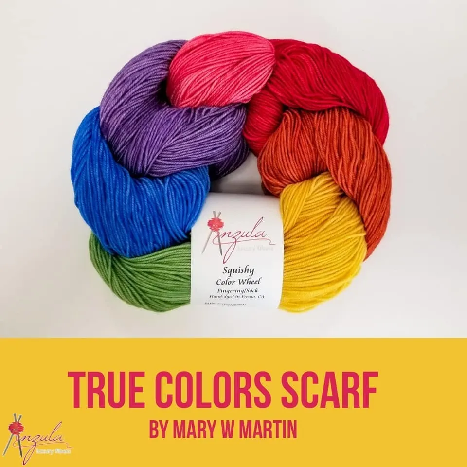 Anzula Squishy Skeinette Color Wheel