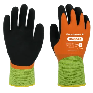 Benchmark BMG842 F/Coated Latex Grip Thermal Glove