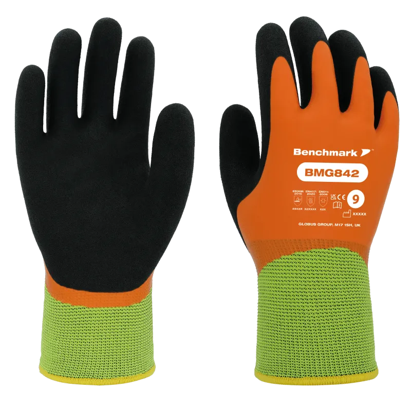 Benchmark BMG842 F/Coated Latex Grip Thermal Glove