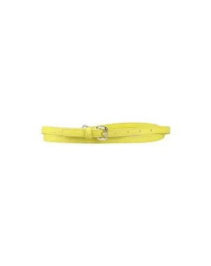 Blugirl Blumarine Women Belt Yellow ONESIZE INT