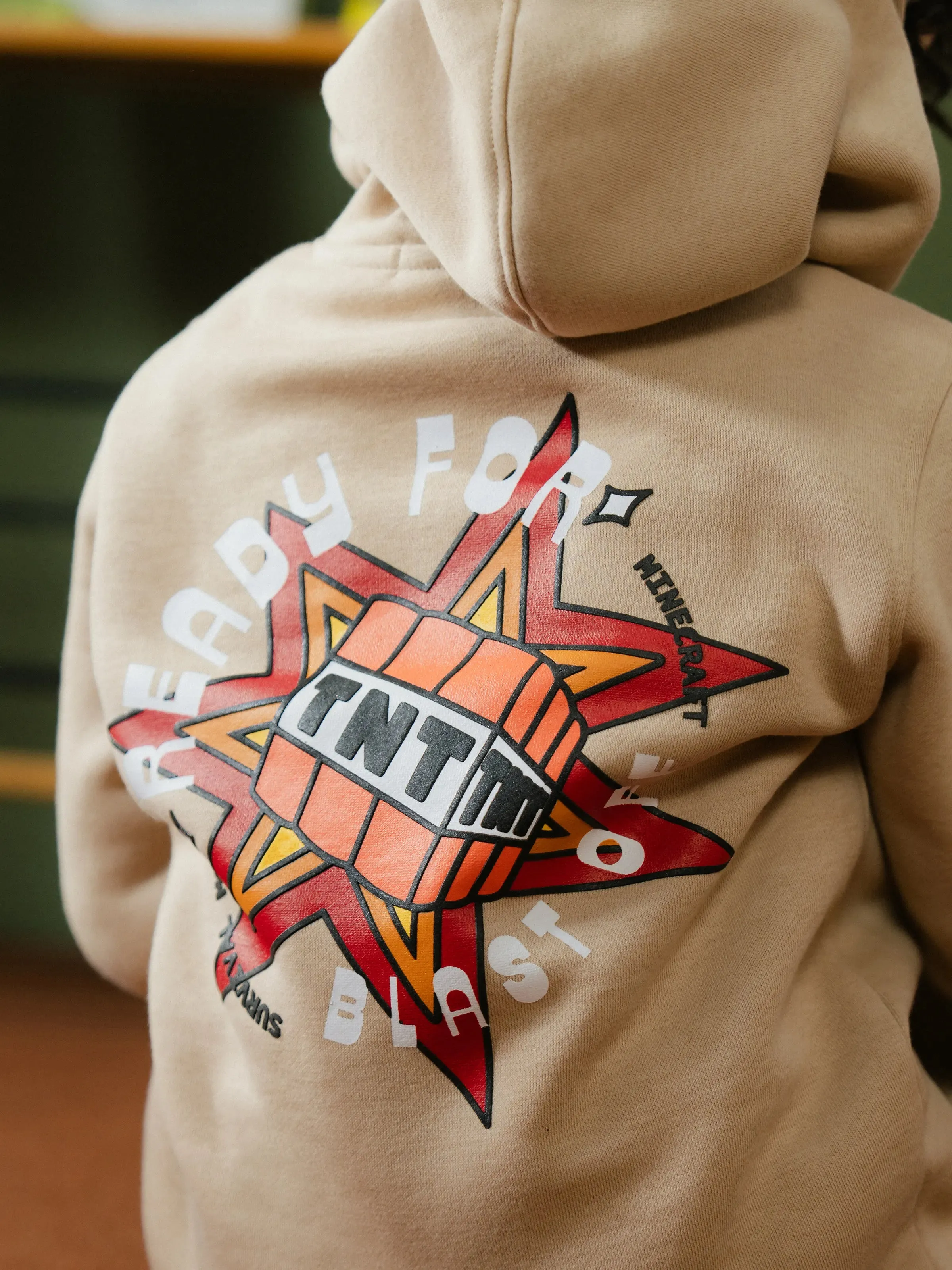 Boy's Beige Hoodie - EBTH24-004