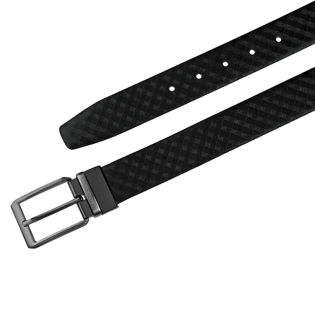 Brenda Belt | Leather Belt for Men | Genuine Leather Black Formal Belt