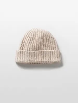 Cashmere Hat - Oatmeal Heather