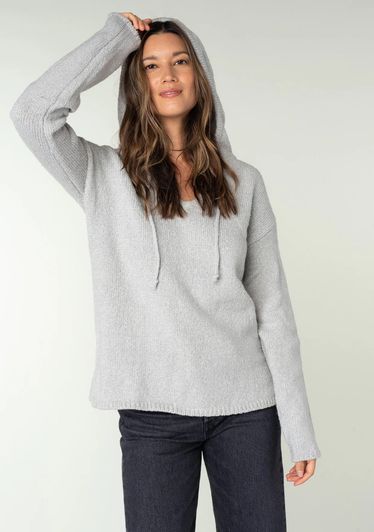 Cropped Casual Long Sleeve Pullover Hoodie