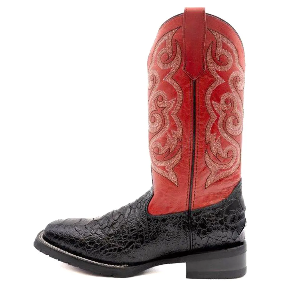 Kai Embroidered Square Toe Cowboy Boots