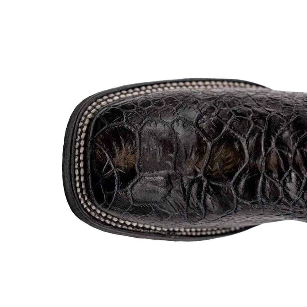 Kai Embroidered Square Toe Cowboy Boots
