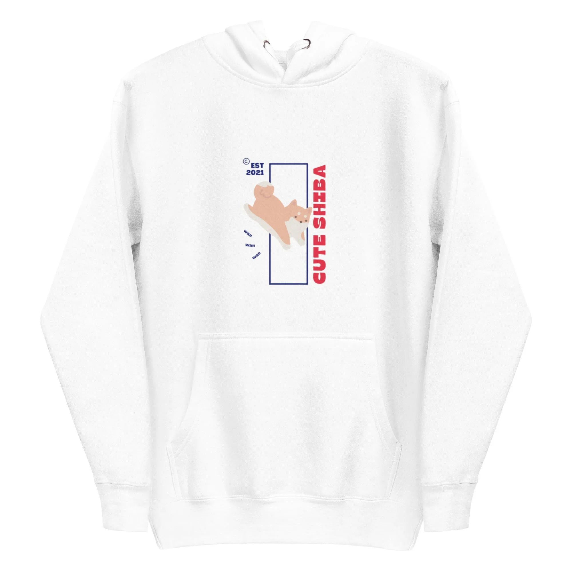 Kawaii Cute Shiba Inu Cozy Hoodie