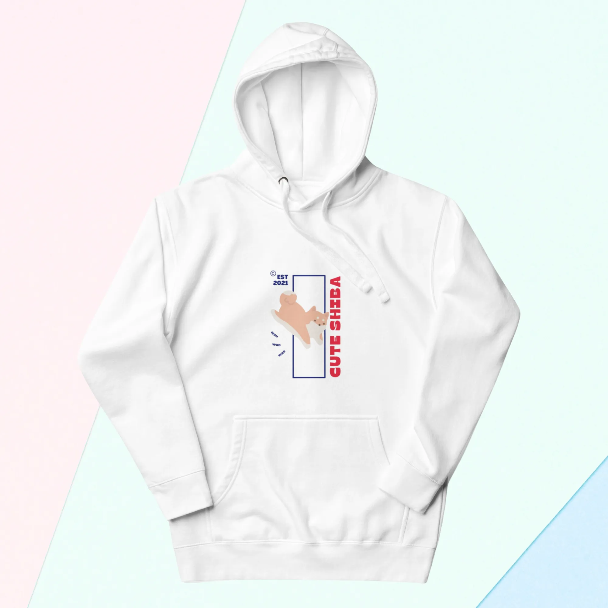 Kawaii Cute Shiba Inu Cozy Hoodie