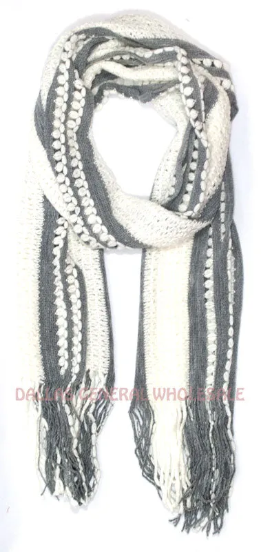 Ladies Winter Warm Knitted Scarf Wholesale