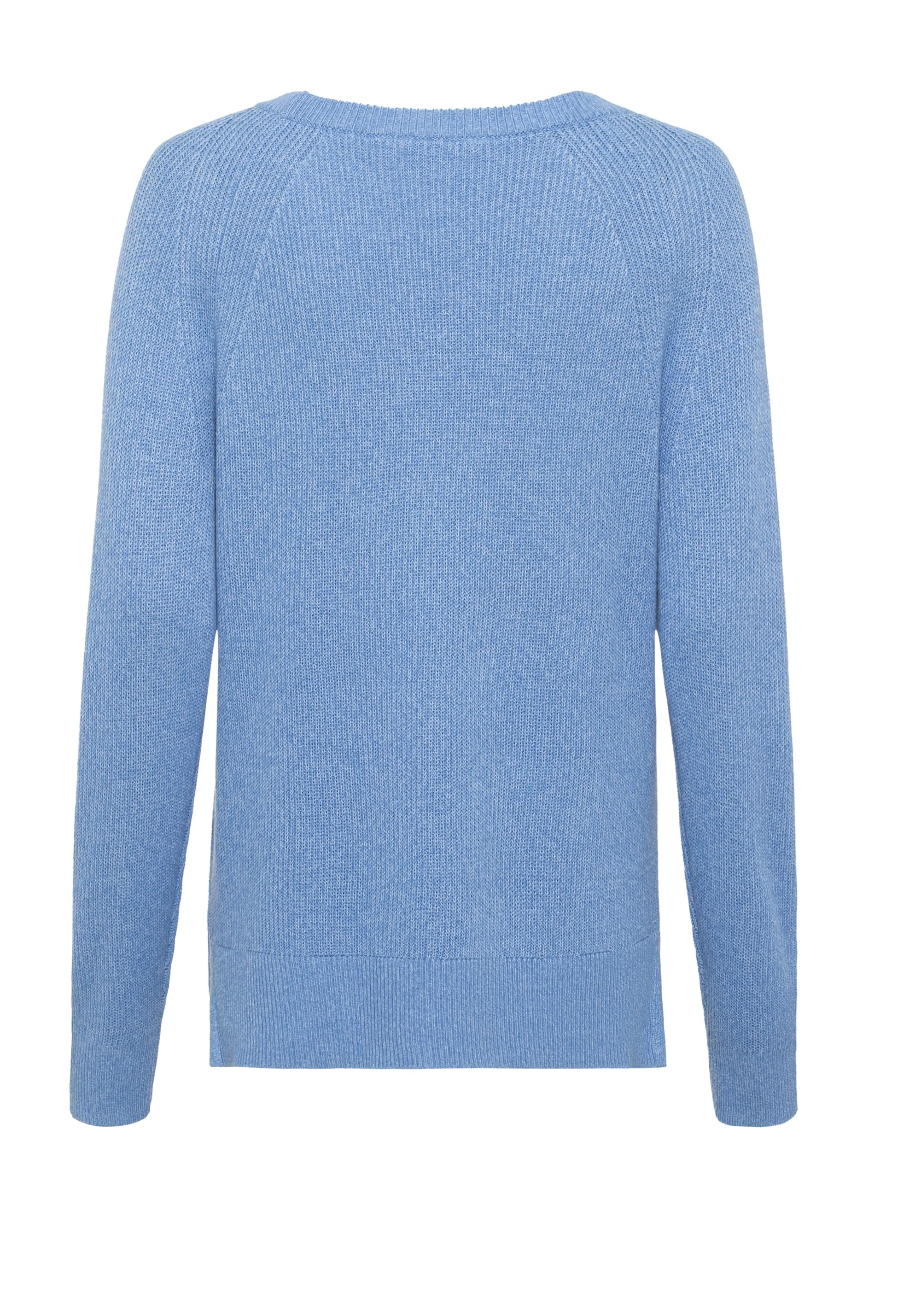 Long Sleeve Boat Neck Rib Knit Sweater