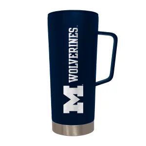 Michigan Wolverines 18 oz. ROADIE with Handle Travel Mug