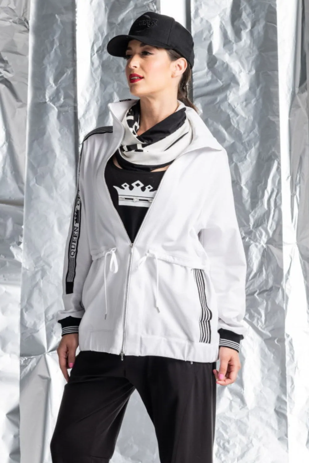 Paula Ryan Roma Lite Anorak - White