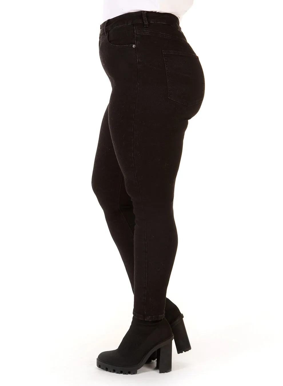 Plus: Classic Black Jeans