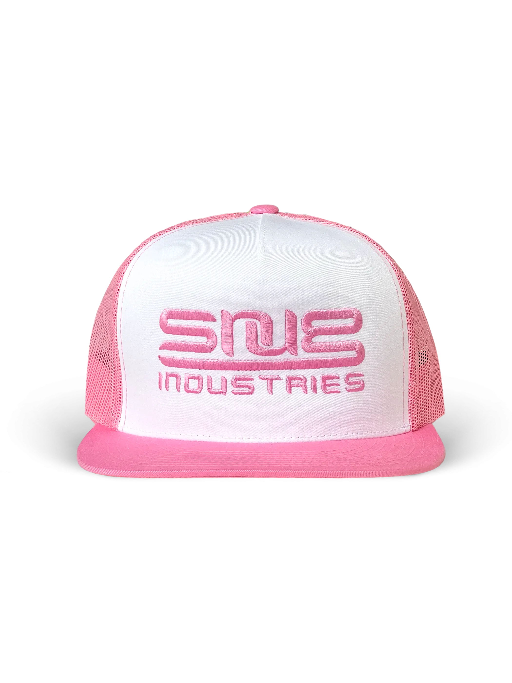 Snug - Industries - Pink Flat Brimmed Trucker Hat