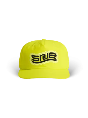 Snug - TBA - Flat Brimmed nylon snapback - Safety Yellow