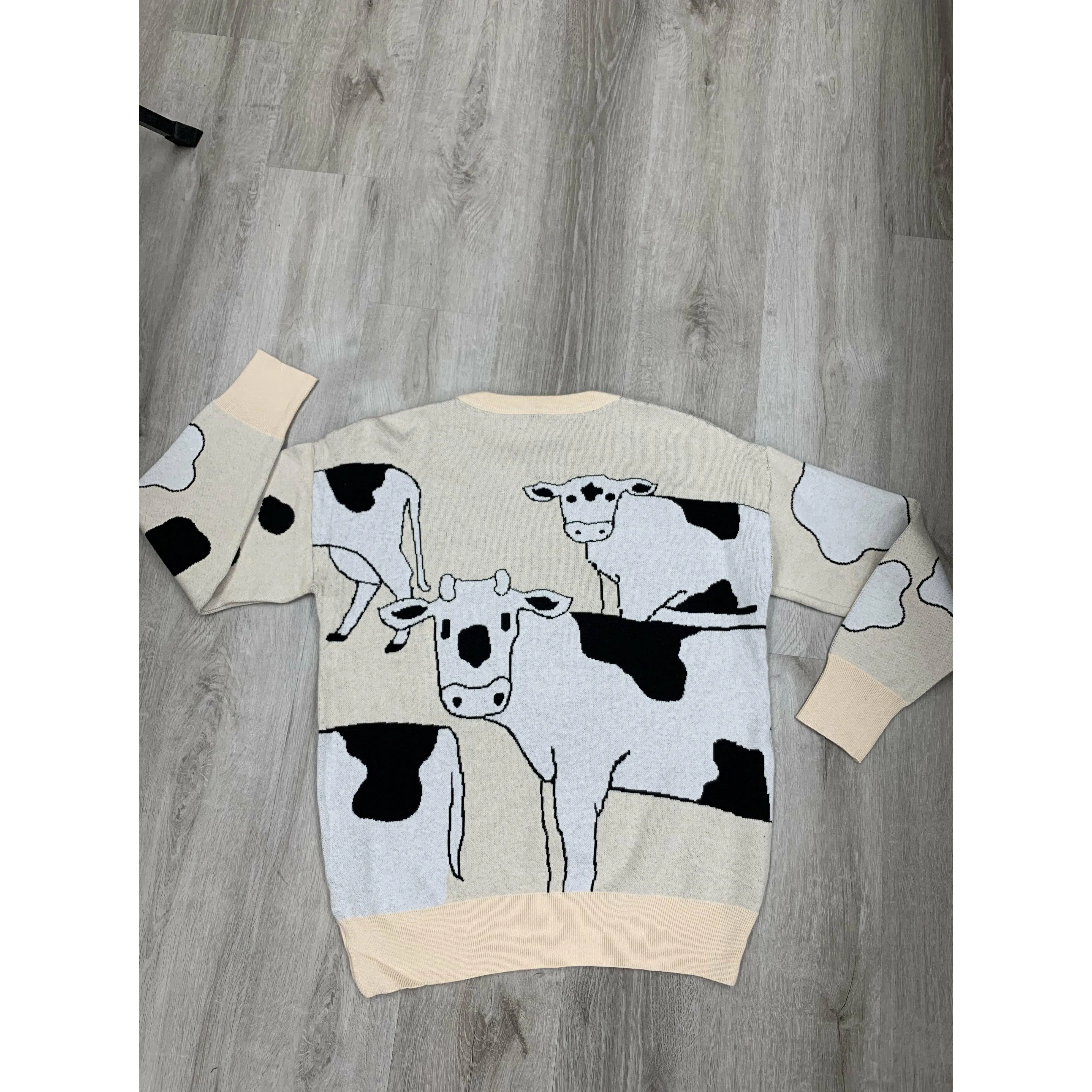 Super Soft Mooo Cow Sweater