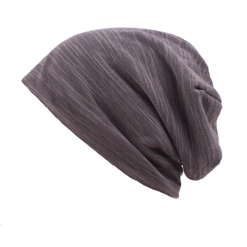 Unisex Hip Hop Skullies Beanies Hat Double Layer Warm Bonnet Caps