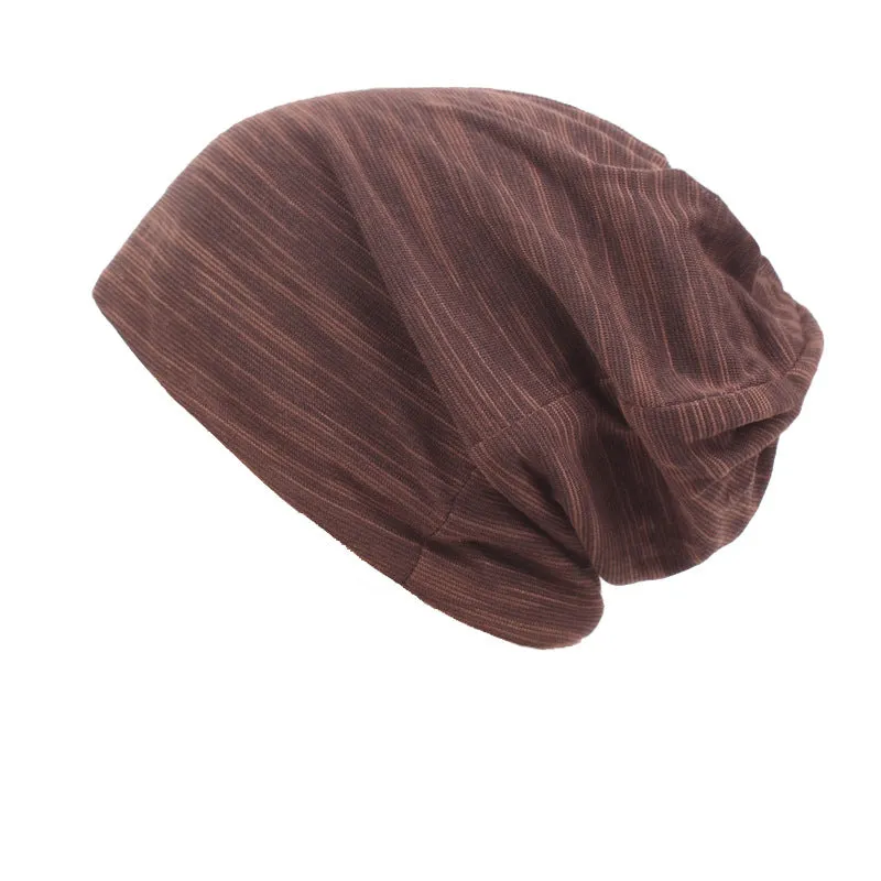 Unisex Hip Hop Skullies Beanies Hat Double Layer Warm Bonnet Caps