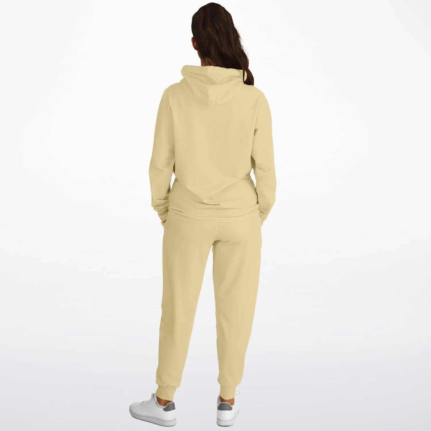 Vintage Yellow Women's Hoodie and Jogger Set