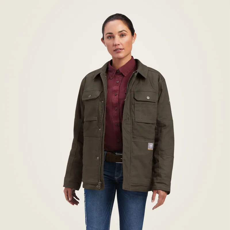 Women's Rebar DuraCanvas Sherpa-Lined Coat